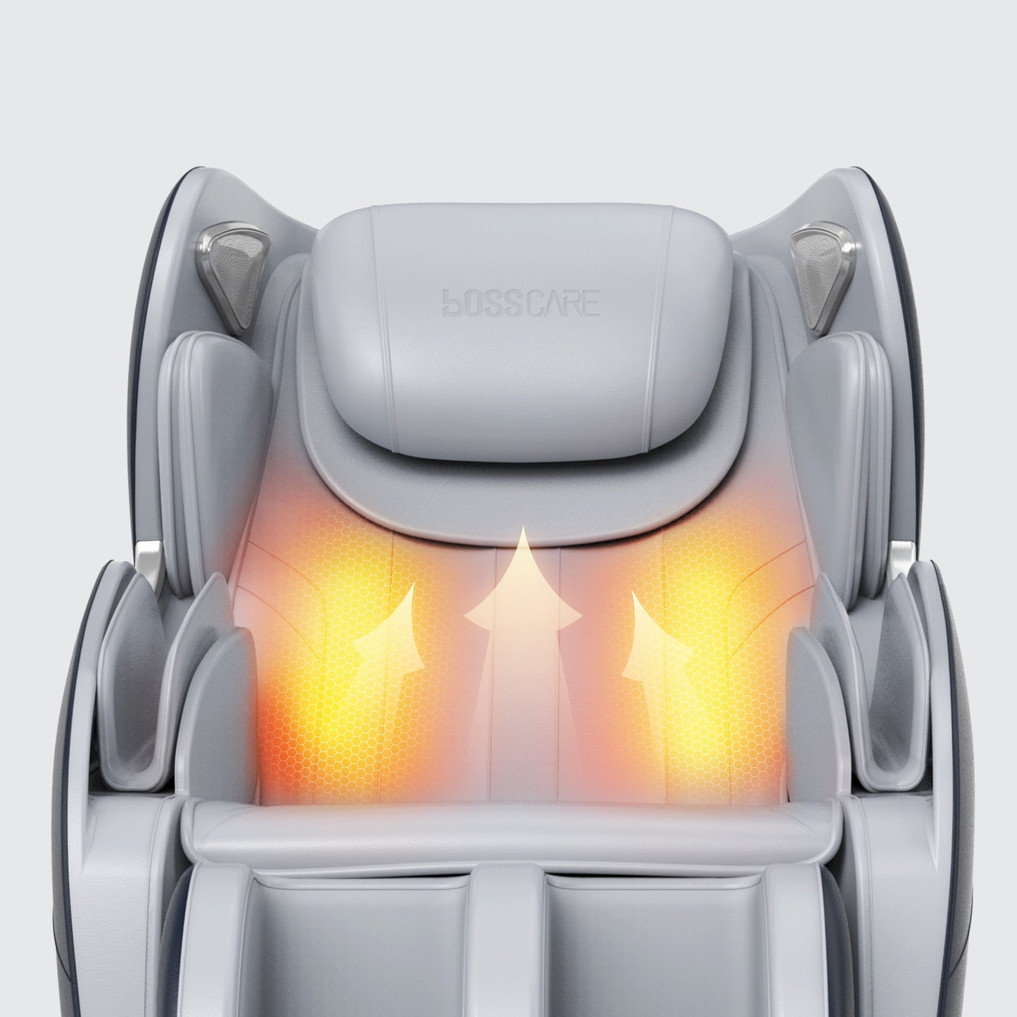 BOSSCARE 3D Full Body Massage Chair SL Track Zero Gravity Shiatsu With Bluetooth And Heating, Black