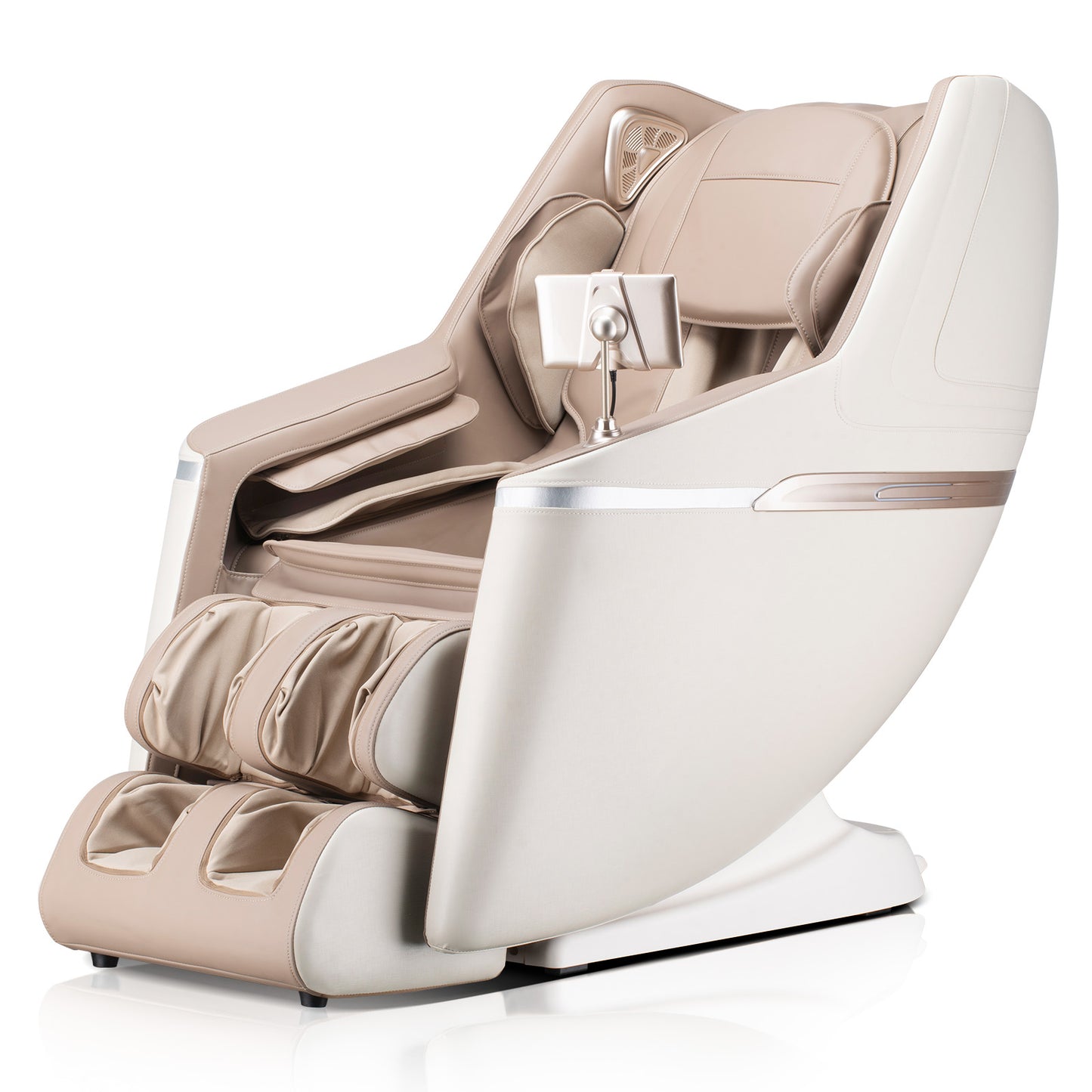 BOSSCARE 2024 4D Zero Gravity SL Track Full Body Yoga Stretching Massage Chair Shiatsu Recliner With AI Voice, Heating, Black