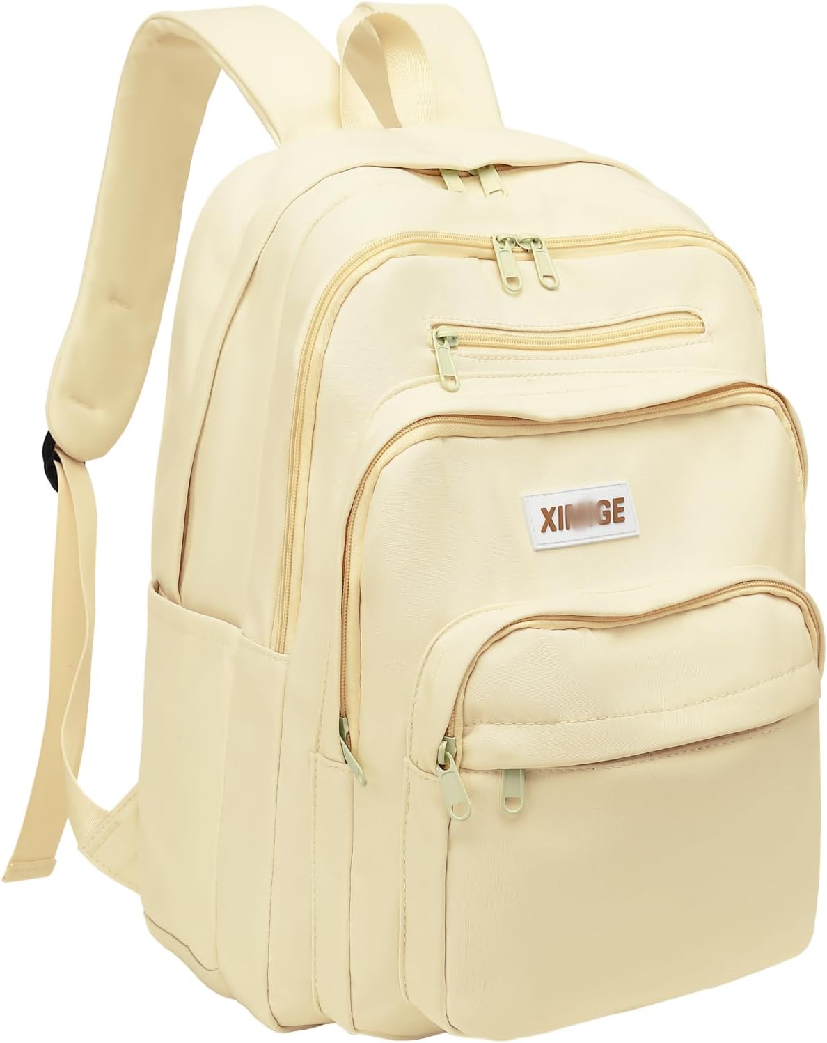 Leaper Water-resistant Laptop Backpacks for Women Lightweight Travel Bag Casual Daypack Black