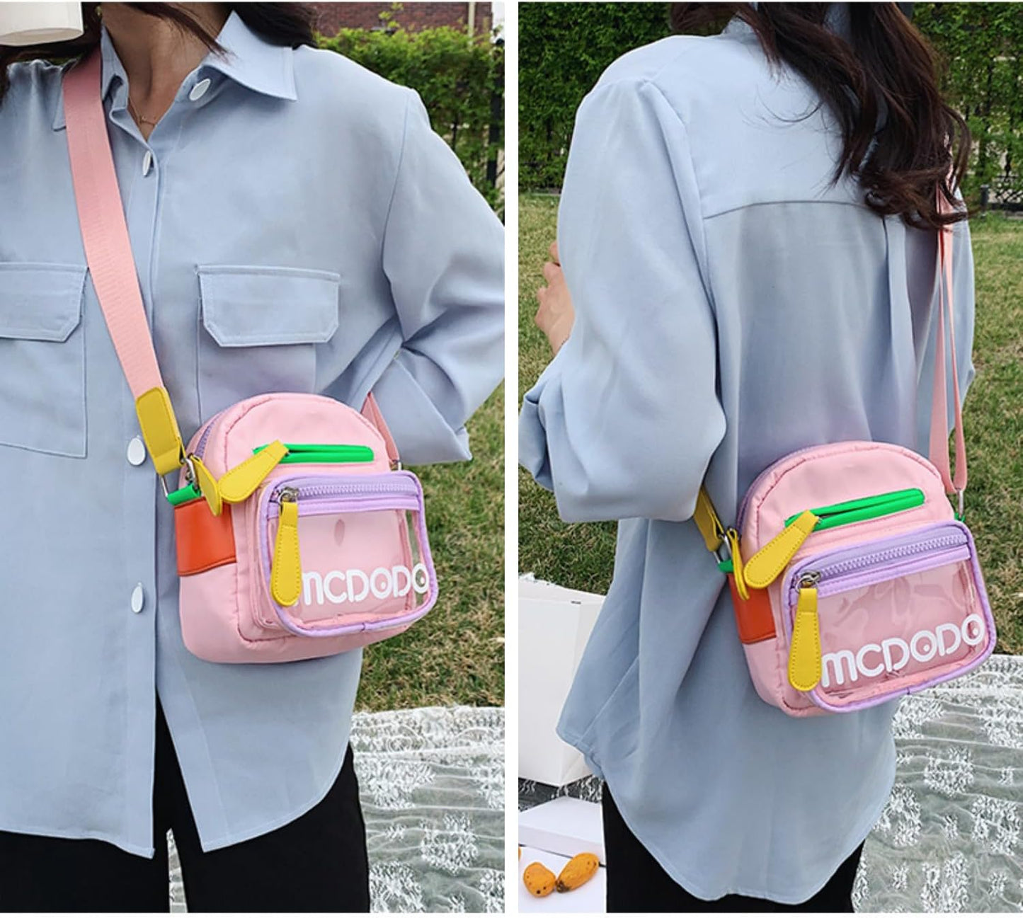 Leaper Water Resistant Messenger Bag Crossbody Bags Purse Travel Shoulder Bag