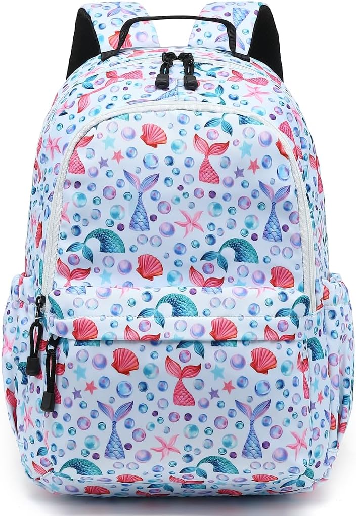 Leaper Fashion Water Resistant School Backpack for Women Beige