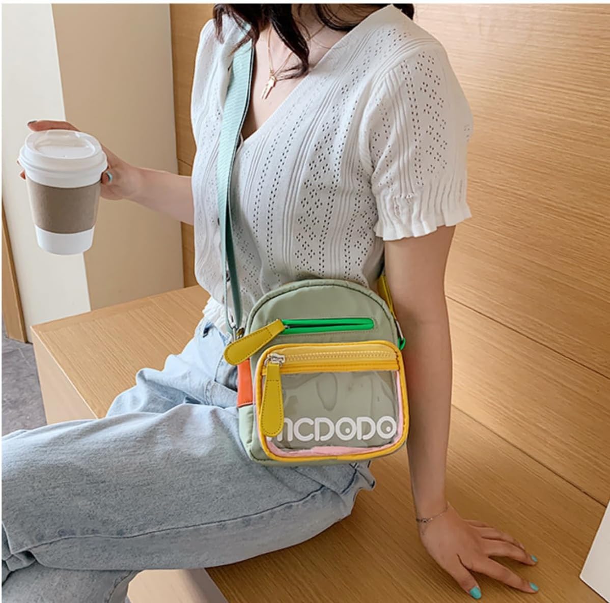 Leaper Water Resistant Messenger Bag Crossbody Bags Purse Travel Shoulder Bag
