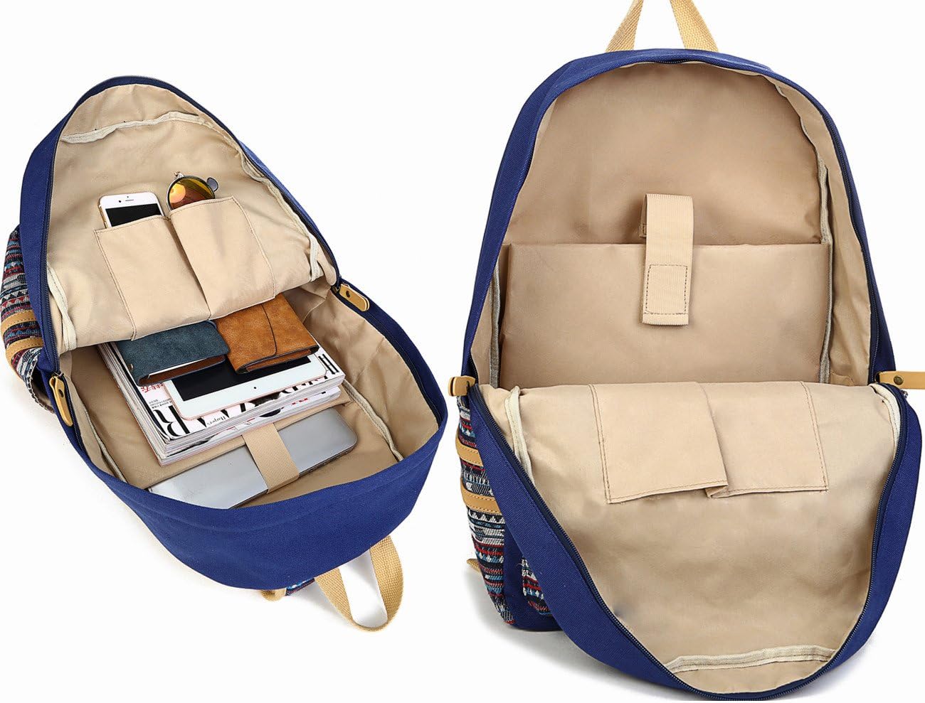 Leaper Casual Canvas Laptop Backpack Backpack bag Travel Bag