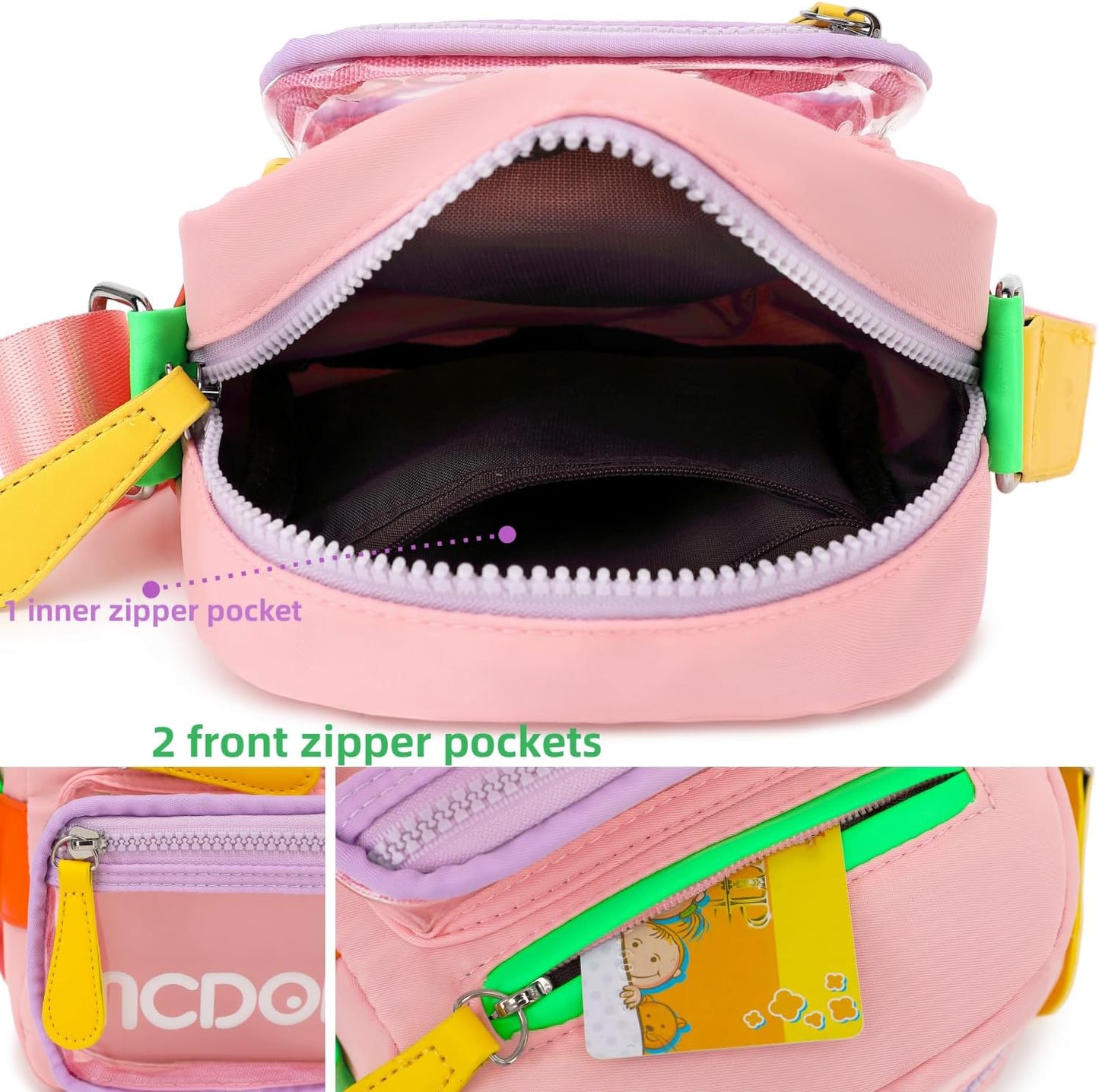 Leaper Water Resistant Messenger Bag Crossbody Bags Purse Travel Shoulder Bag