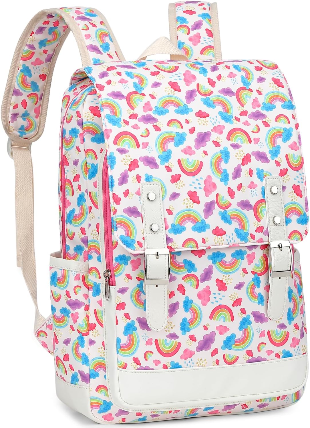 Leaper Cute Laptop Backpack Canvas Bag Daypack Satchel