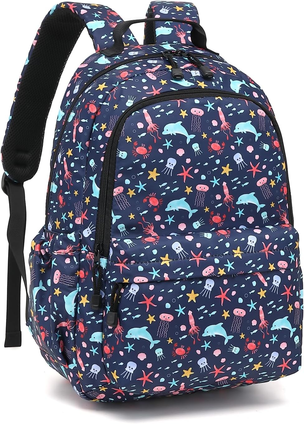 Leaper Fashion Water Resistant School Backpack for Women Beige
