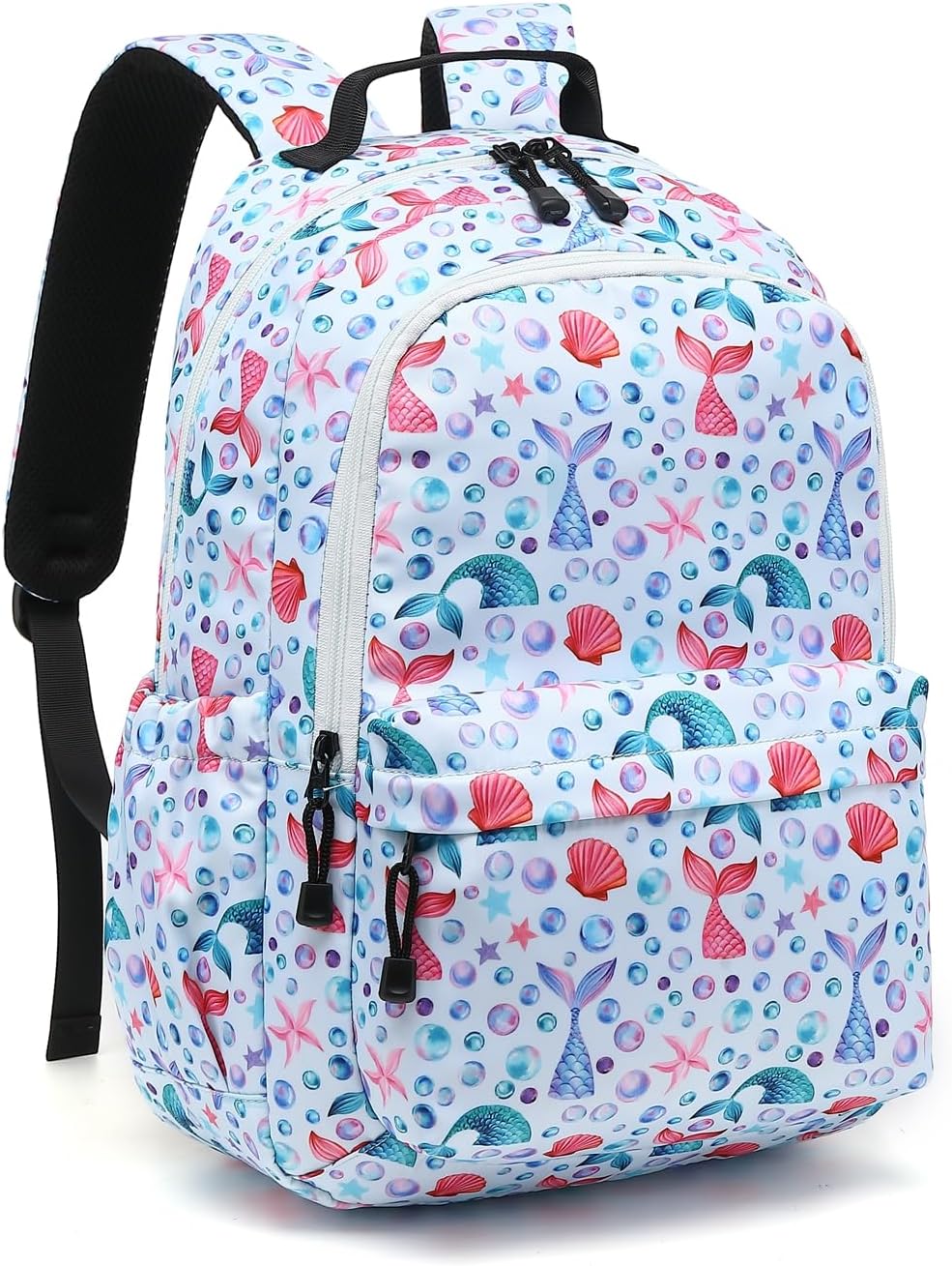 Leaper Fashion Water Resistant School Backpack for Women Beige