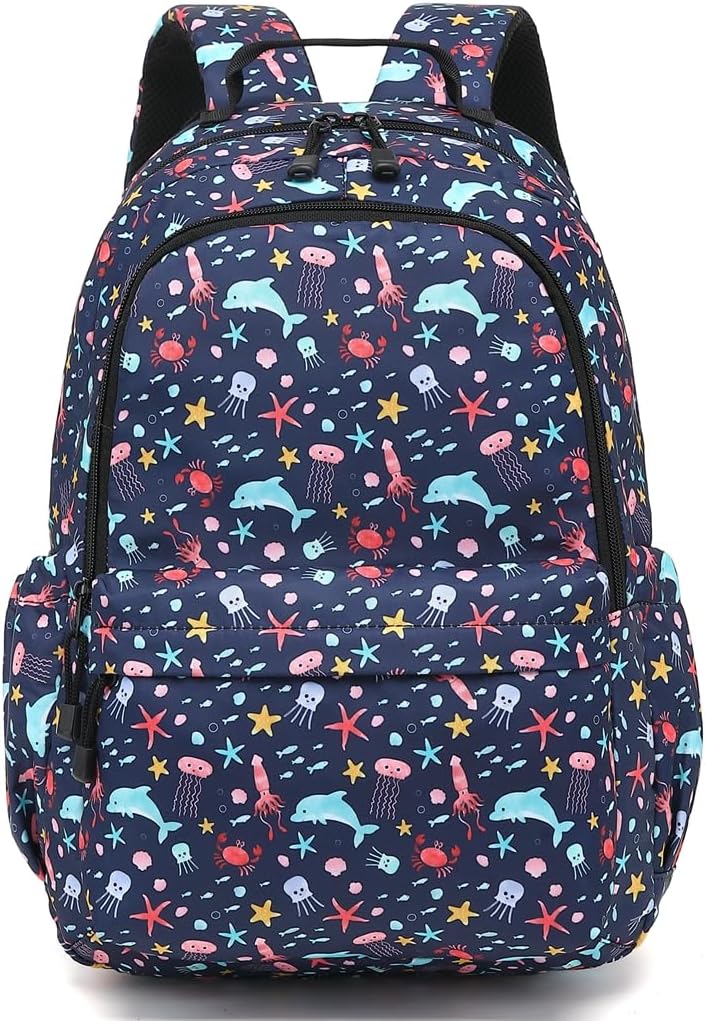 Leaper Fashion Water Resistant School Backpack for Women Beige