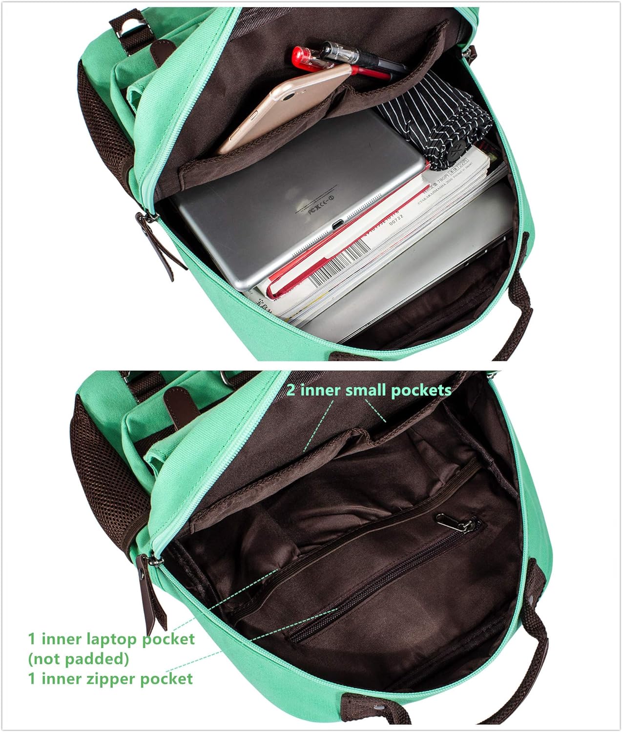 Leaper Canvas Messenger Bag Sling Bag Cross Body Bag Shoulder Bag Black, L