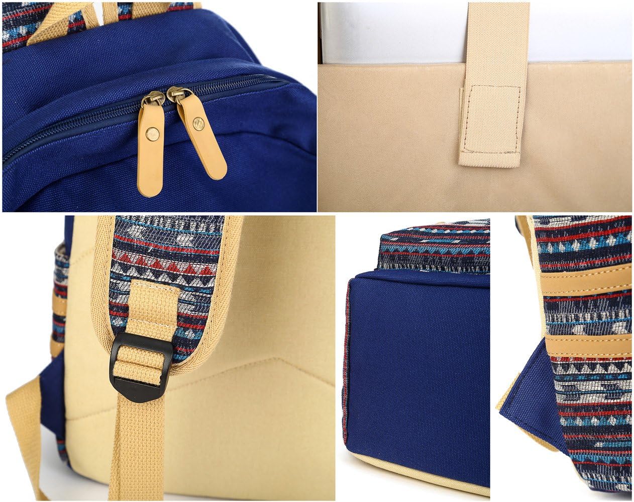 Leaper Casual Canvas Laptop Backpack Backpack bag Travel Bag