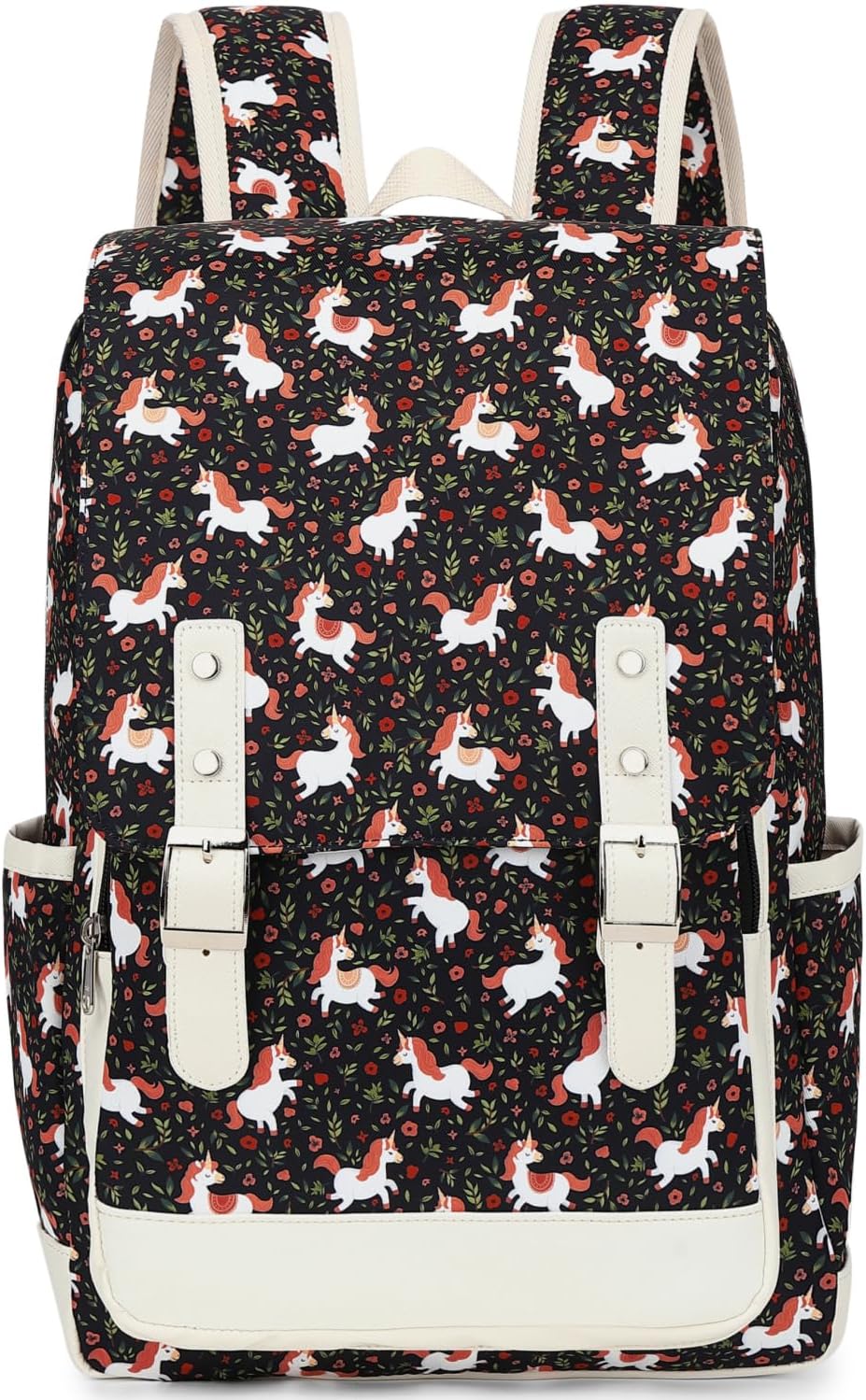 Leaper Cute Laptop Backpack Canvas Bag Daypack Satchel