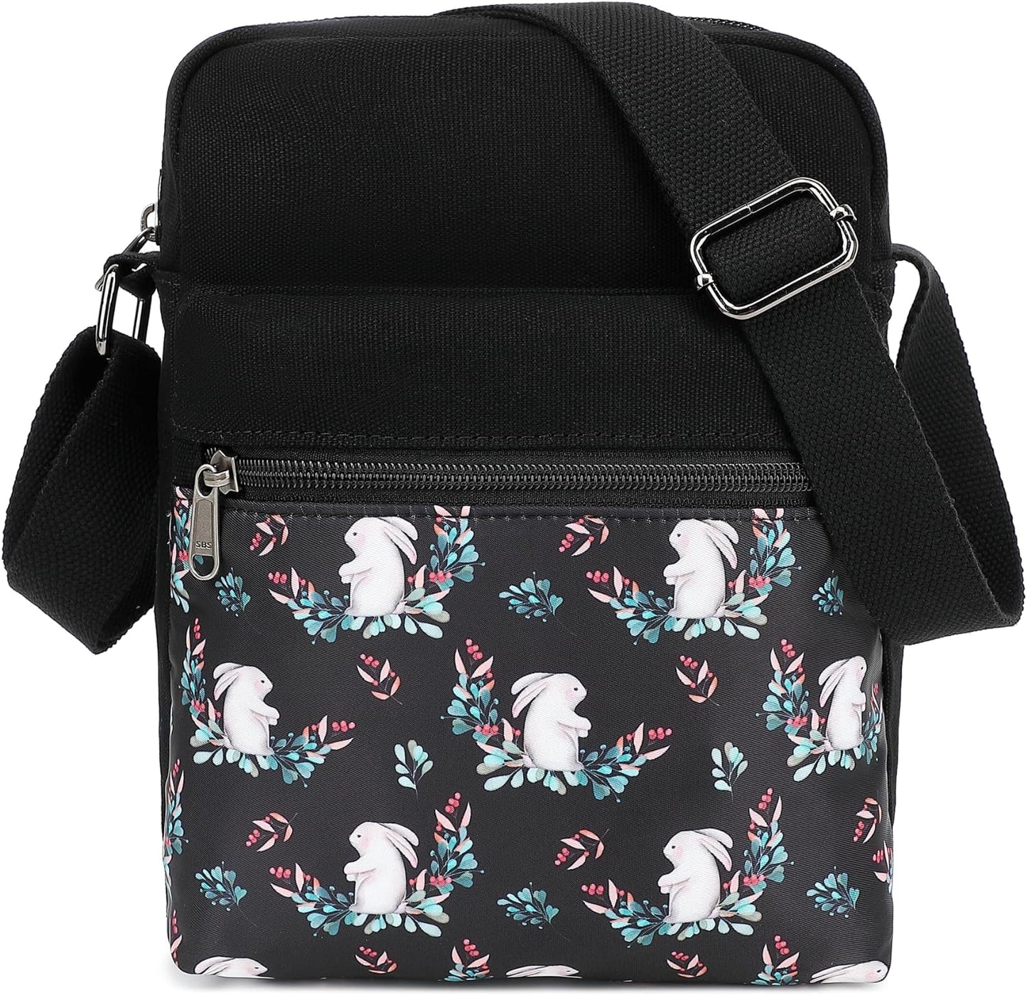 Leaper Girls Crossbody Purses for Kids 2 PCS Cross Body Bag Women Messenger Bag Girls Canvas Bag Cross Body Purse Set