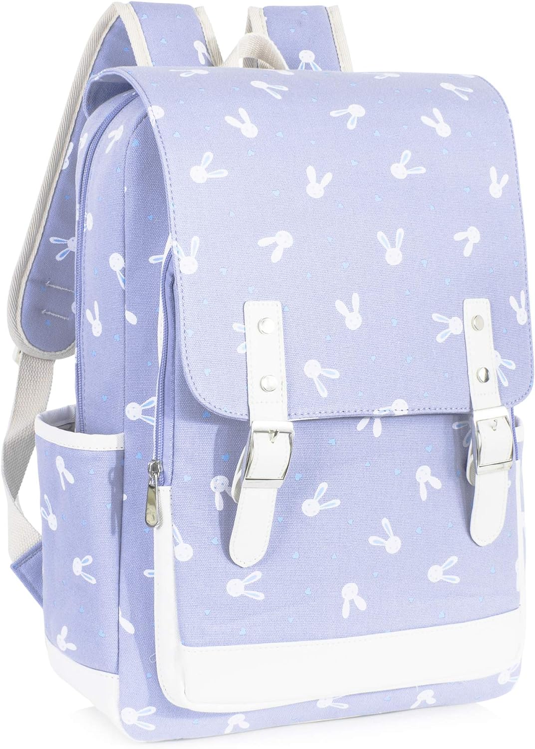 Leaper Cute Laptop Backpack Canvas Bag Daypack Satchel