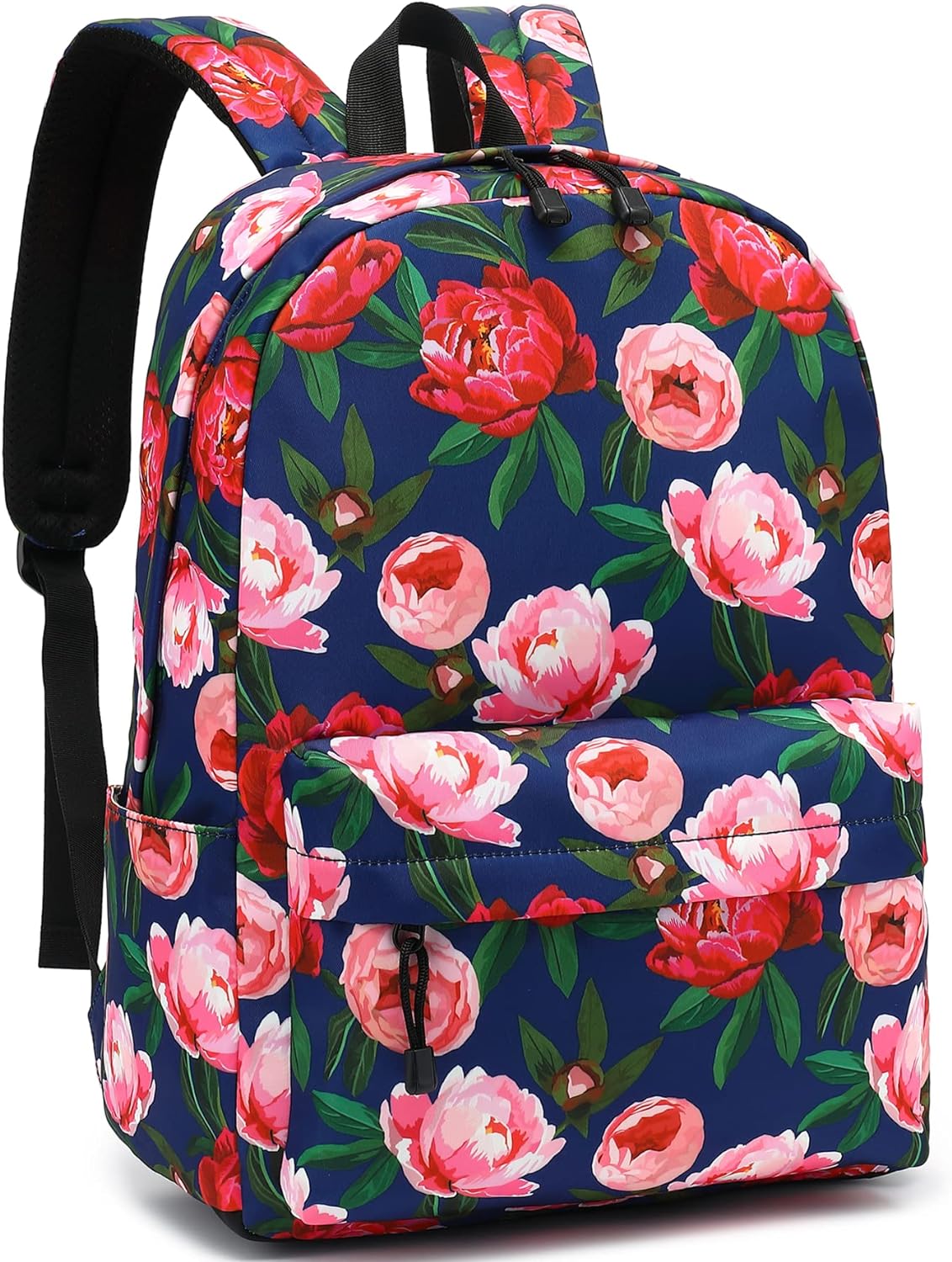 Leaper Fashion Water Resistant School Backpack for Women Beige