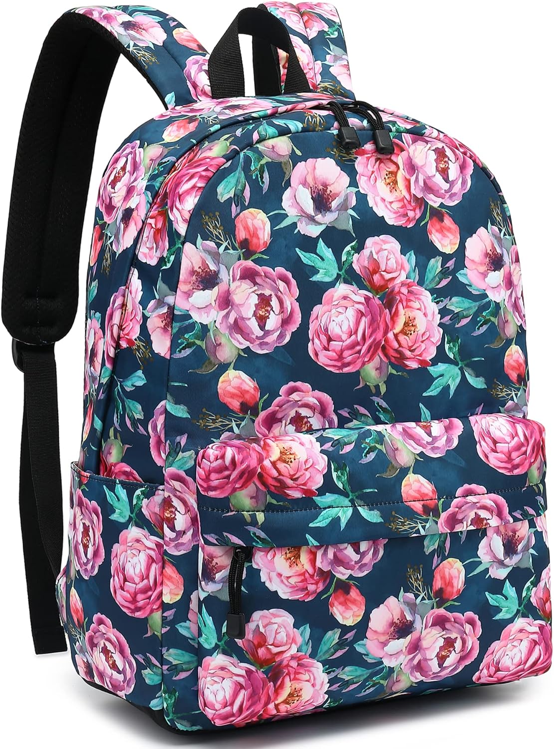Leaper Fashion Water Resistant School Backpack for Women Beige