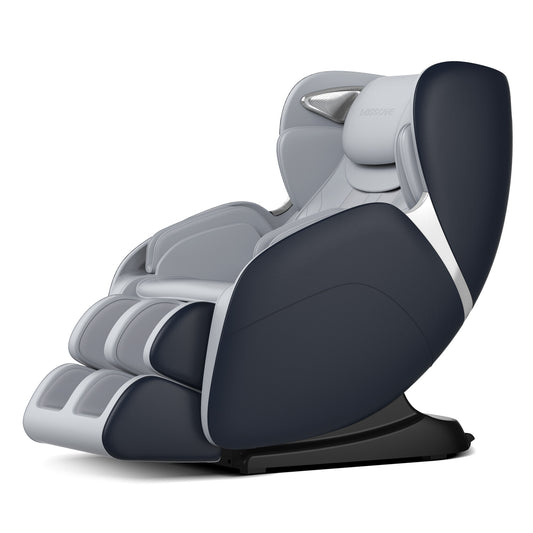 BOSSCARE 3D Full Body Massage Chair SL Track Zero Gravity Shiatsu With Bluetooth And Heating, Black